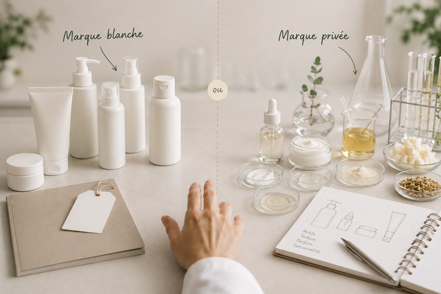 Choisir entre marque privée et marque blanche